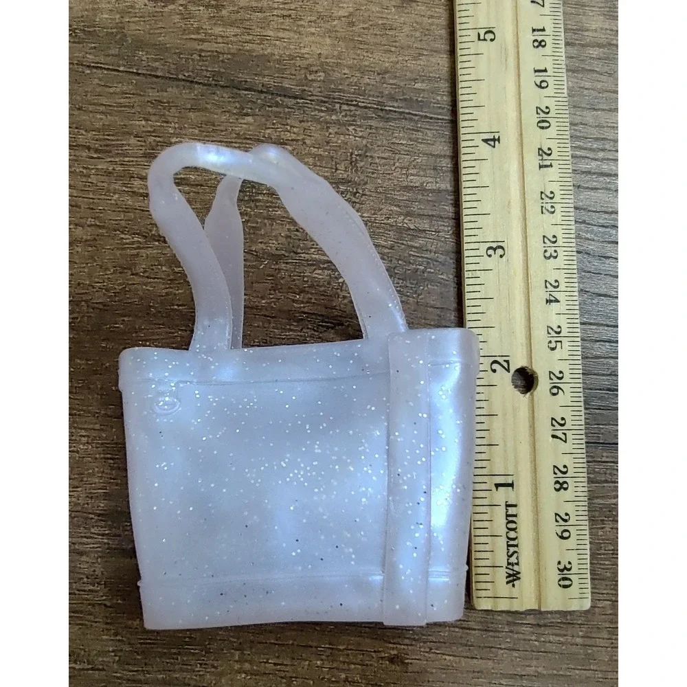 Barbie Large Glitter Jelly Doll Tote Beach Bag Z29